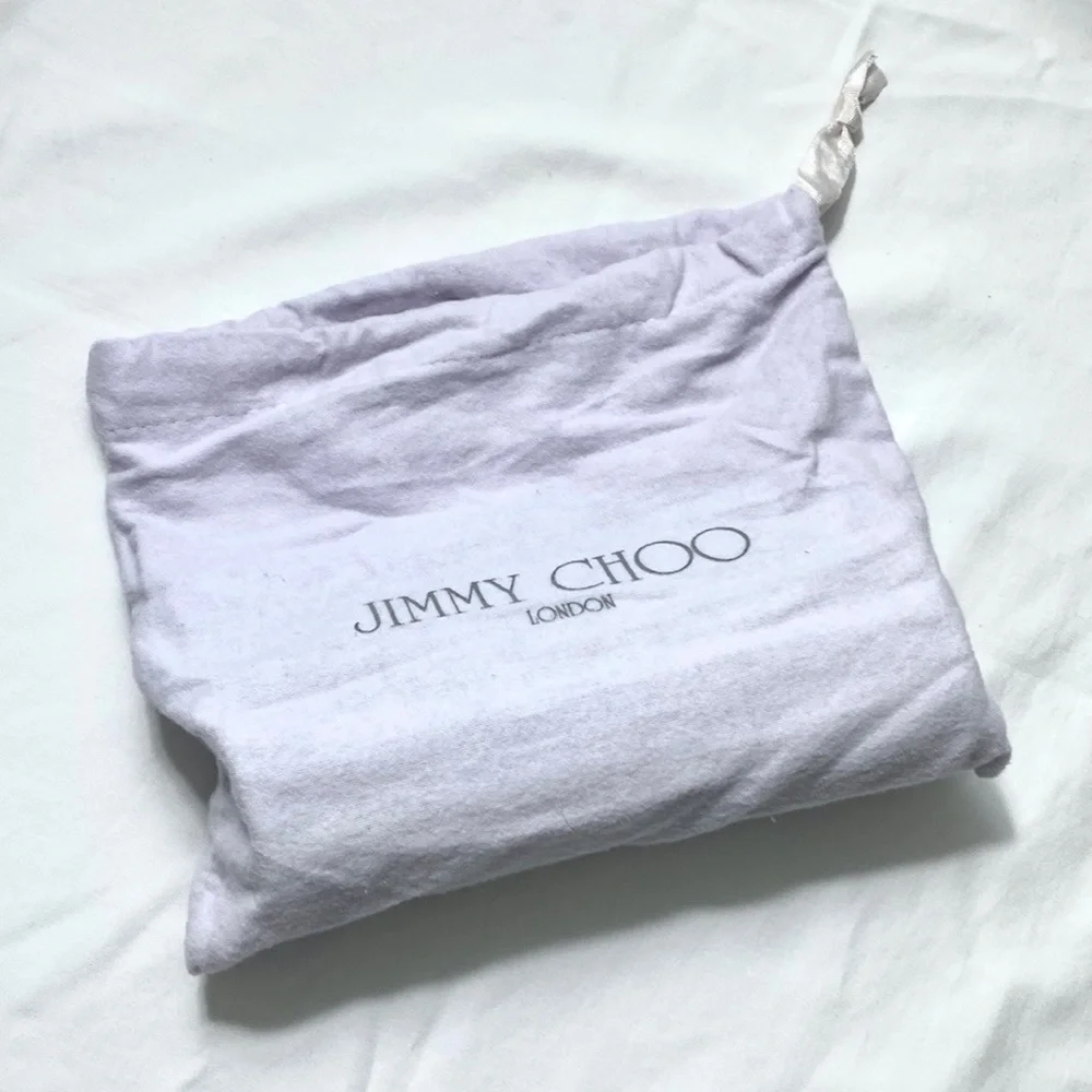 JIMMY CHOO Patent Leather Tube Clutch - Picture 16 of 17